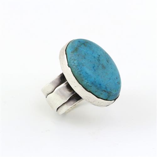 R-31 טבעת כסף 925 אבן טורקיז