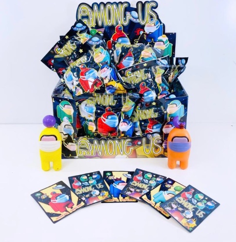 דמות וקלפים אמונג אס AMONG US