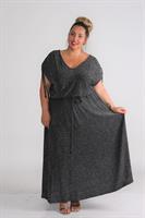 שמלת סינדרלה ערב לורקס כסף