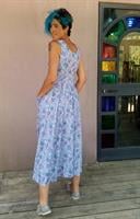 שמלה פרחונית עם כיסים מידה S/M