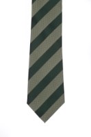 עניבה קלאסית פסים ירוק בקבוק ירוק תפוח