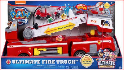 משאית כיבוי אולטימטיבית+ רכב ודמות