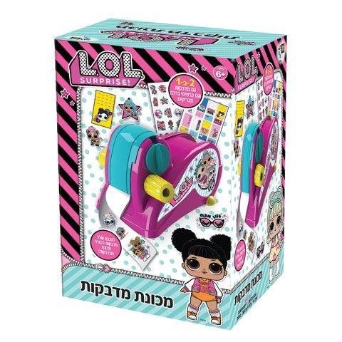 מכונת מדבקות Lol