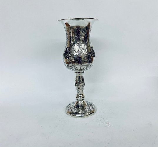 גביע אליהו ליל הסדר מכסף טהור סטרלינג 925