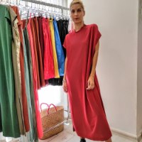 שמלת NAM - אדום בריק