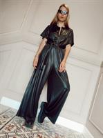 אוברול סאשה - פוייל שחור