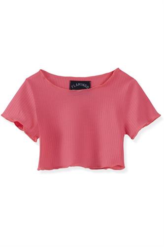 טופ RIBI ורוד ניאון