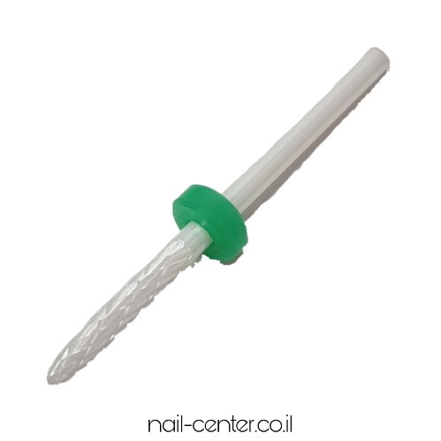 ראש שיוף קרמי - שפיץ ירוק