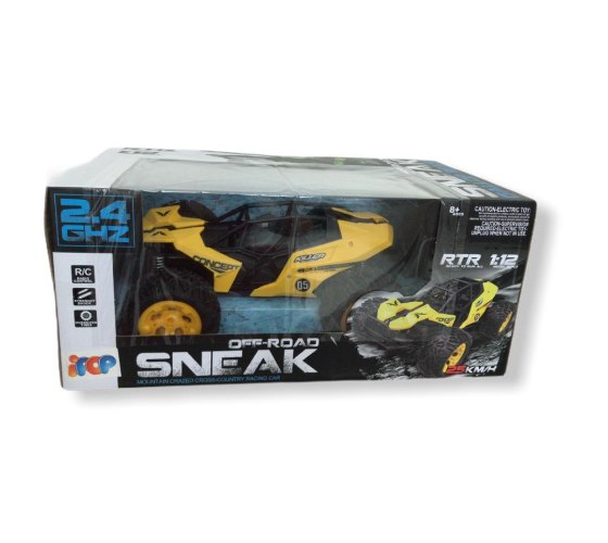 מכונית מרוץ על שלט