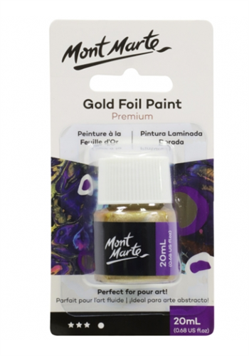 צבע מטאלי נוזלי - זהב MONT MATRE