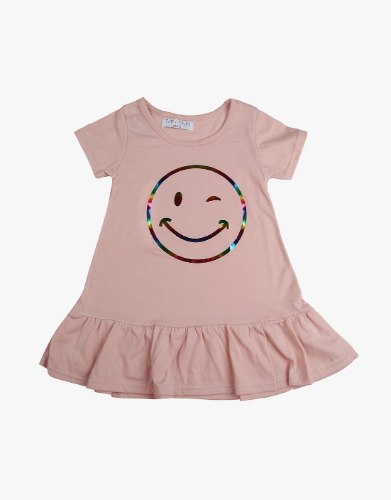 שמלה לבנות סמיילי