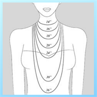 שרשרת בר ארוך עם חריטה אישית מגולדפילד, דגם אליסון.