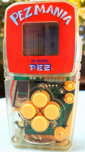 מחסנית פז עם משחק טטריס, מתנה מושלמת לאספן PEZ