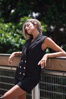 מכנס אדריאן שחור