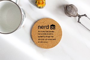 Nerd coaster