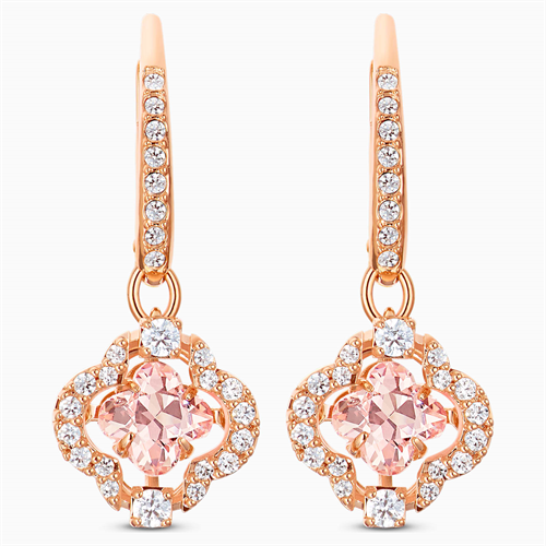 עגילים SWAROVSKI קולקציית Sparkling DC