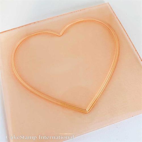 תבנית לב קטן 5.5 סמ לעבודה עם שוקולד | מסגרת לב לסוכריית איזומלט | מסגרת | חדש מאתי דבש