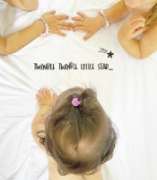 שמיכת עיטוף ענקית little star -  חיתול טטרא  ענק מכותנה אורגנית  במגוון צבעים