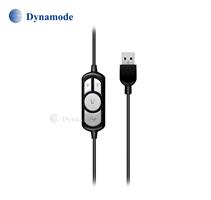 אוזניות מחשב, גיימר עם כניסת USB כולל כרטיס קול מבית Dynamode