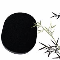 ספוג רחב שחור לניקוי הגוף