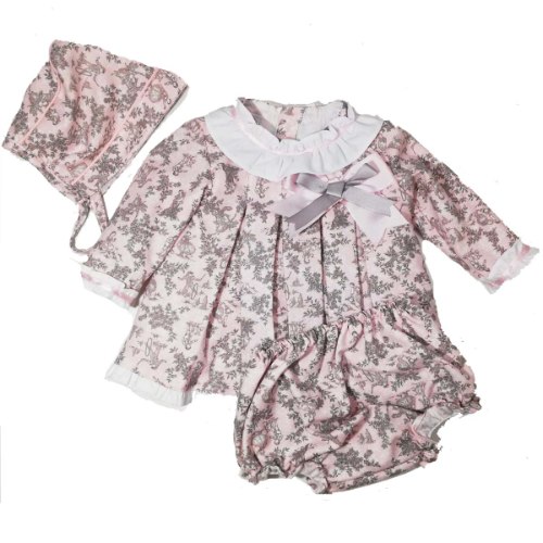 שמלה דגם לוסיאנה - נותרו מידות 0-3 ו-3-6