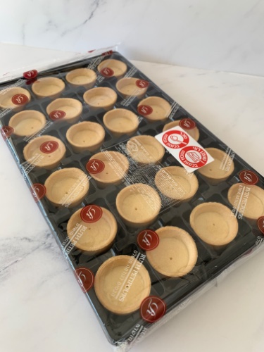 טרטלטים "פרימיום" קוטר 5 סמ- פרווה