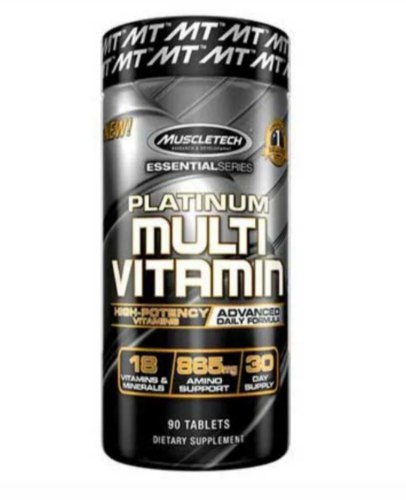 פלטיניום מולטי ויטמין מבית מאסל-טק (90 טבליות)