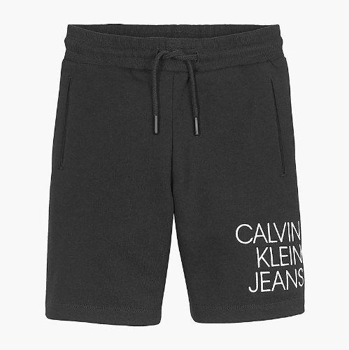 שורט CK שחור לוגו