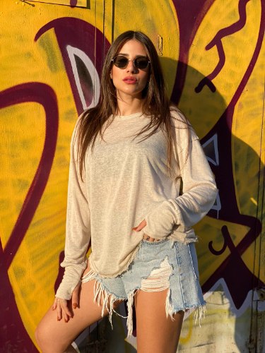 טישרט בויפרנד גזורה