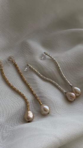 עגילי ליליאן זהב