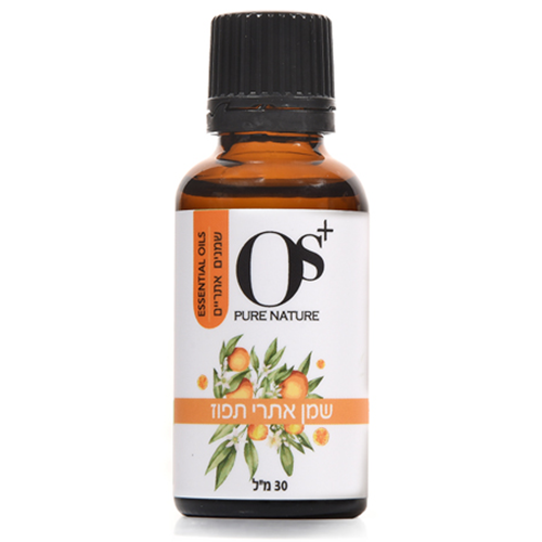 שמן אתרי תפוז , 30 מ"ל, OS+