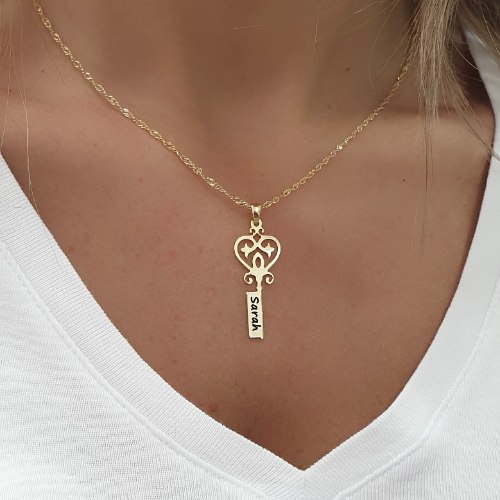 שרשרת מפתח עם חריטה דגם LA338