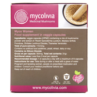 -- מיקו וומן - MYCO WOMEN -- מכיל 50 כמוסות צמחיות HPMC, מיקוליביה