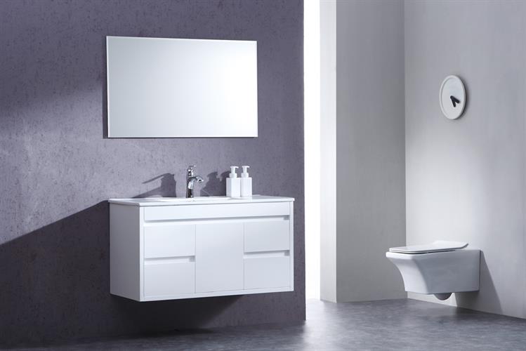 ארון אמבטיה תלוי בעיצוב נקי דגם אורנוס URANUS