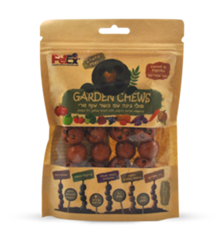 חטיף פטקס עוף גזר ופפריקה 100 גרם