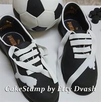 פריסה לבניית נעל ספורט מבצק סוכר