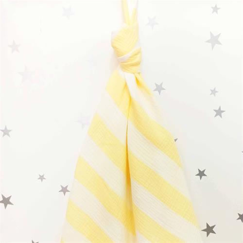 שמיכת טטרה גדולה צהוב פסים