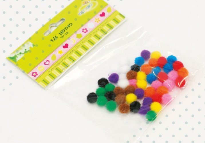 פומפון 1/4 -50 יח' בחב'