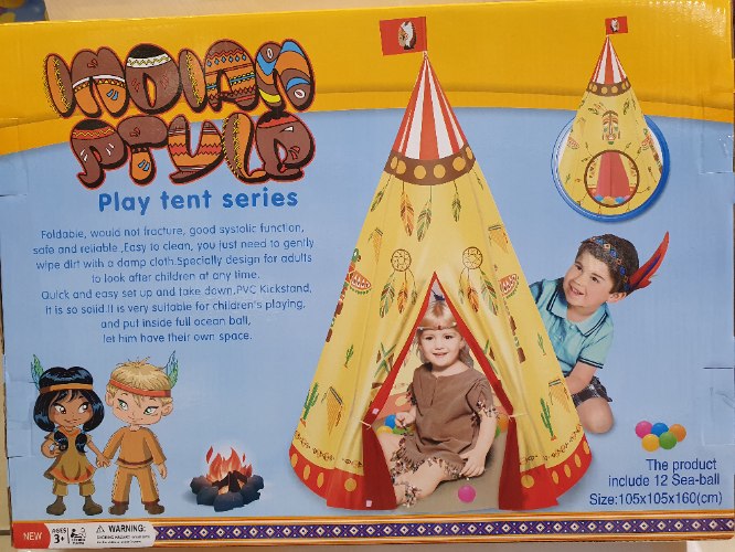 אוהל אינדיאני מטריף