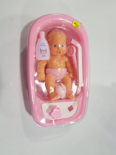 בובה באמבטיה ואביזרים
