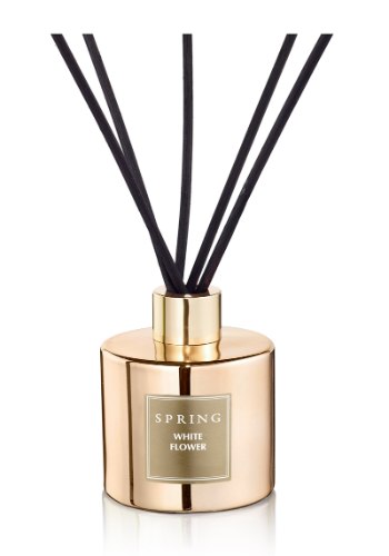 מפיץ ריח WHITE FLOWER זהב 170 ML