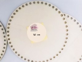 תחתית עץ לסלסלה. תחתיות לסלסלה, תחתית עץ עגולה לסלסלה סרוגה ,בסיס עץ לסלסלה סרוגה , תחתית עגולה לסל כביסה סרוג,