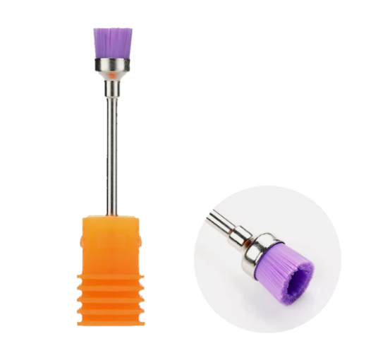 ראש שיוף מברשת סגול