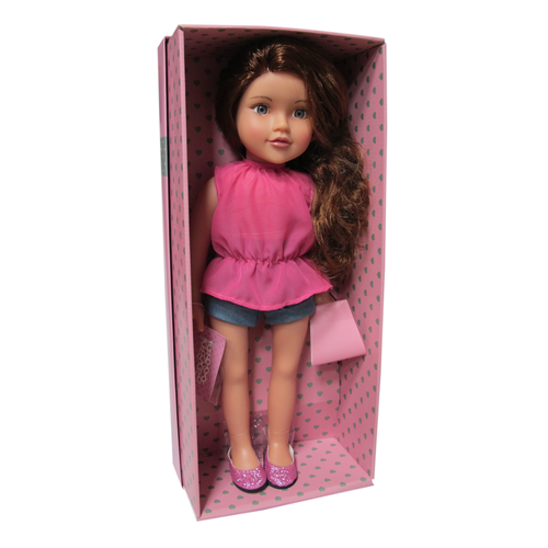 בובת חברה- שיער חום