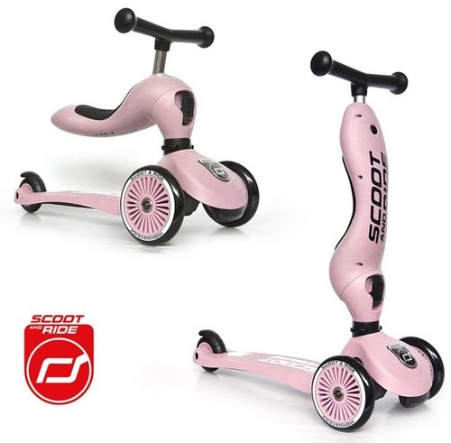 קורקינט רב שלבי ישיבה / עמידה 2 ב 1 דגם Highwaykick 1-5 עם מונע התהפכות - קיים בצבעים ( בתמונות)