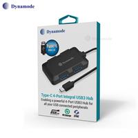 מפצל Type C לחיבור USB 3.0 עם 4 יציאות