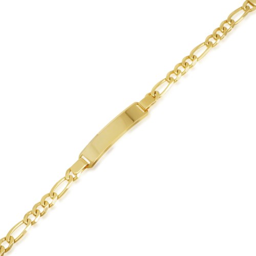 צמיד זהב חריטה לנער\ה