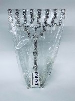 חנוכיה מכסף טהור סטרלינג 925 הצורפים MY827803