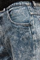 MOM'S ג'ינס גזרה גבוהה אסיד ווש כהה מידה L/XL