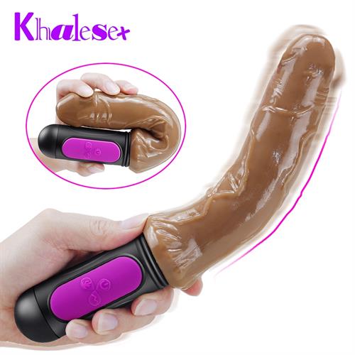 דילדו משולב רטט 2 ב 1